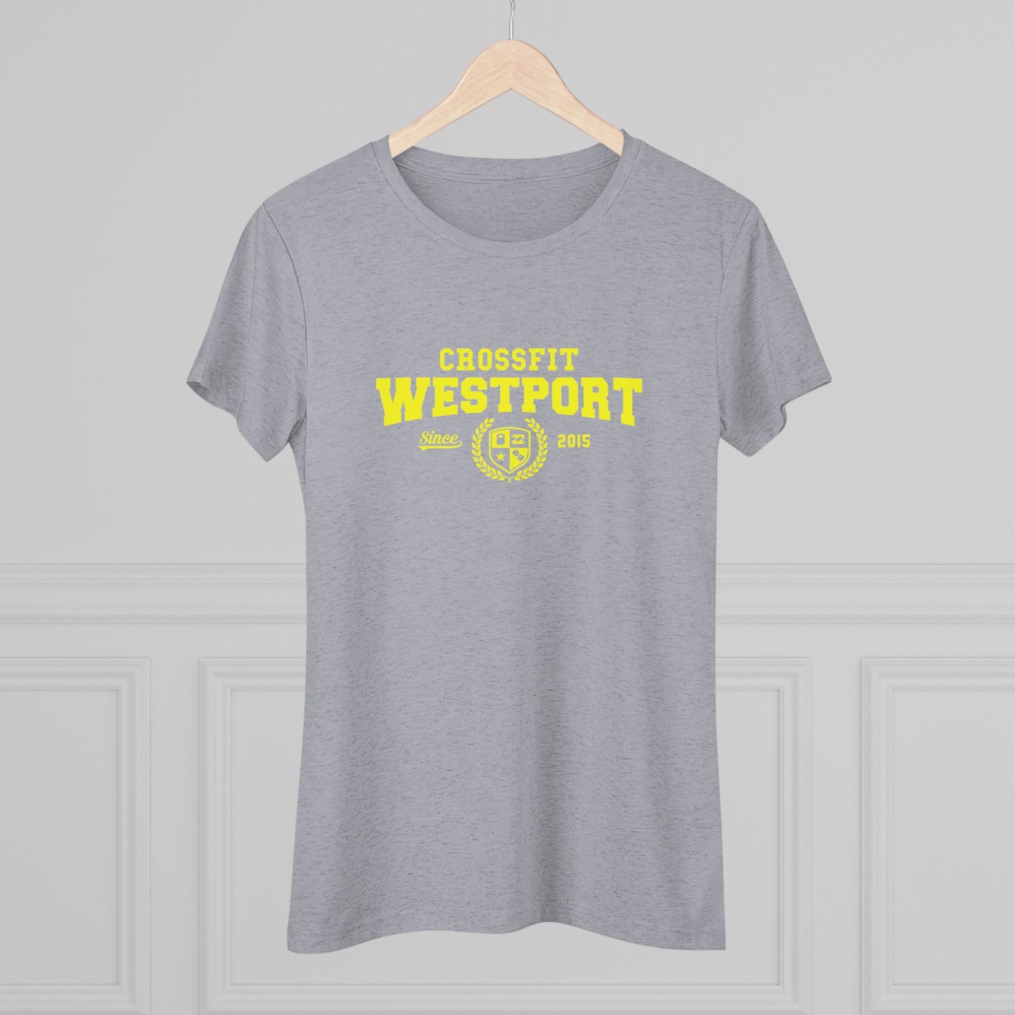 CrossFit Westport College Logo Women's Triblend Tee