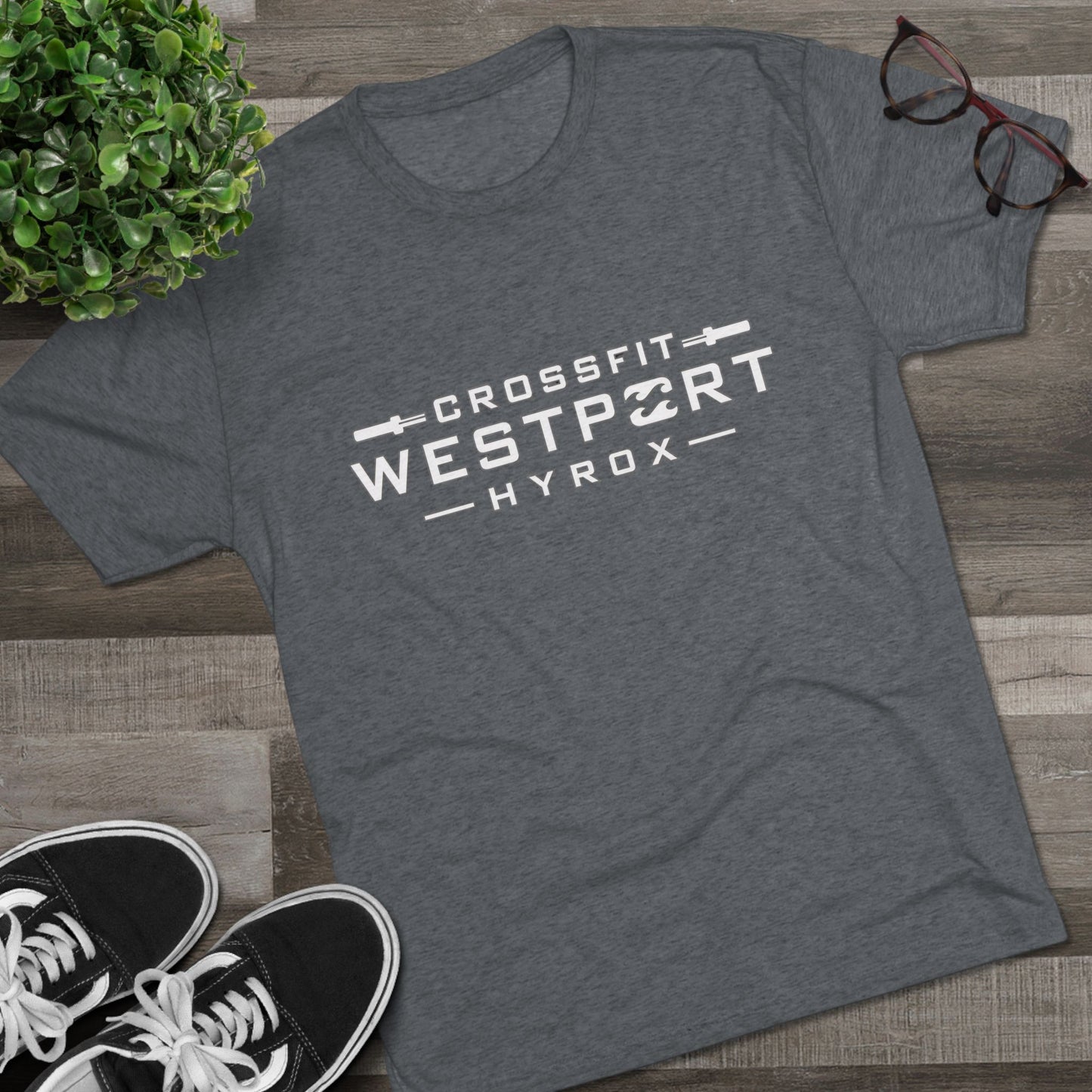 CrossFit Westport Hyrox Tee — Gym Workout Fitness T-Shirt