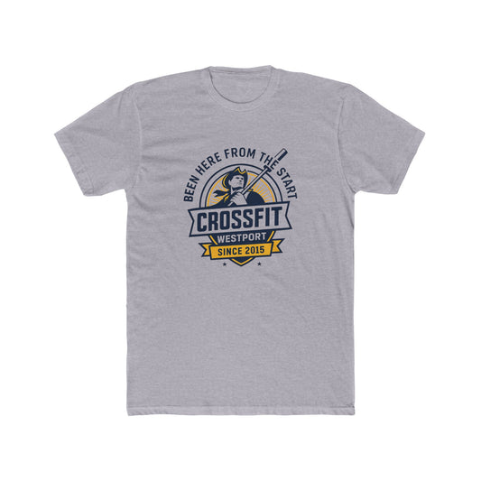 CrossFit Westport Tee — "Been Here From The Start" Retro Gym Shirt