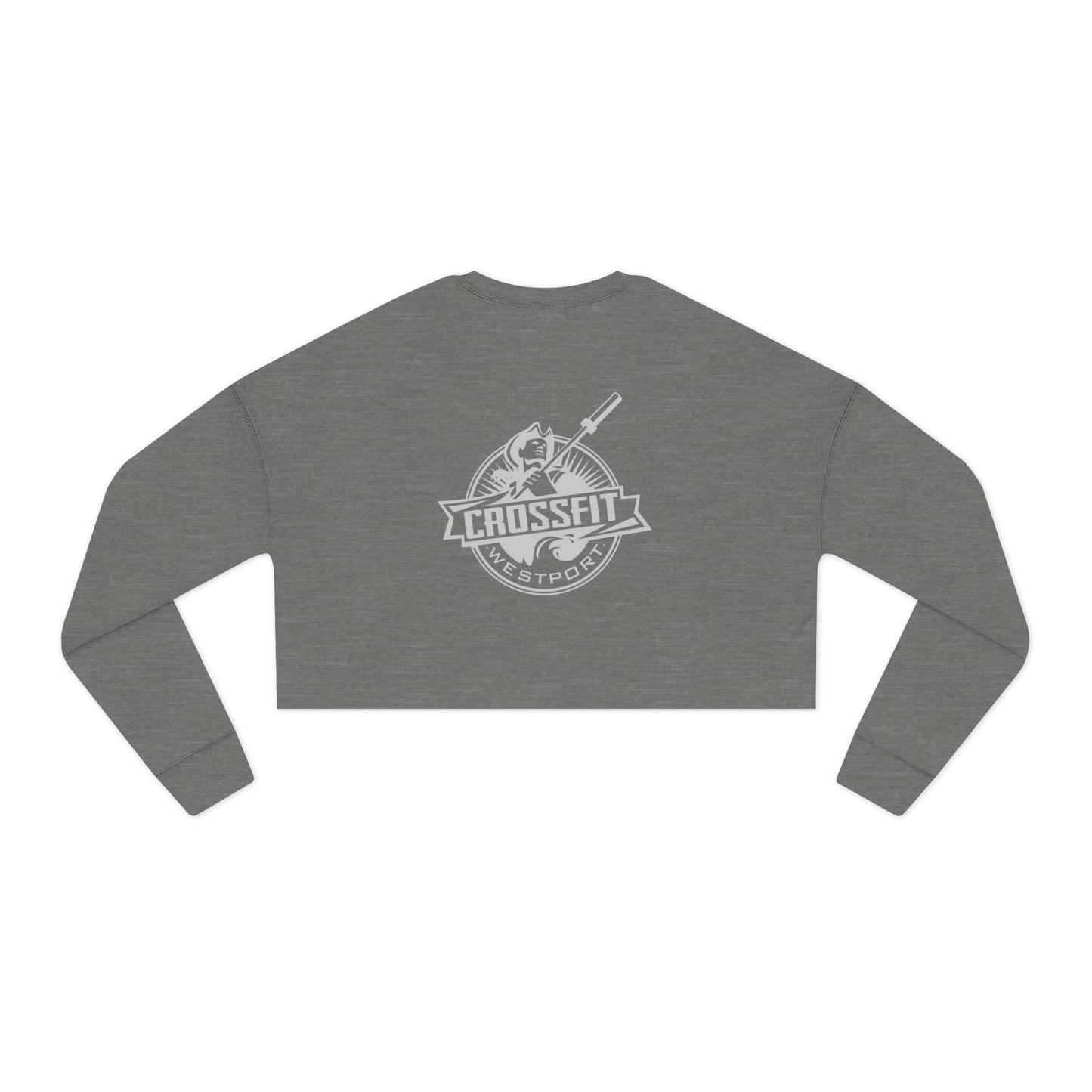 Cropped Sweatshirt for Fitness Enthusiasts - CrossFit Westport Design