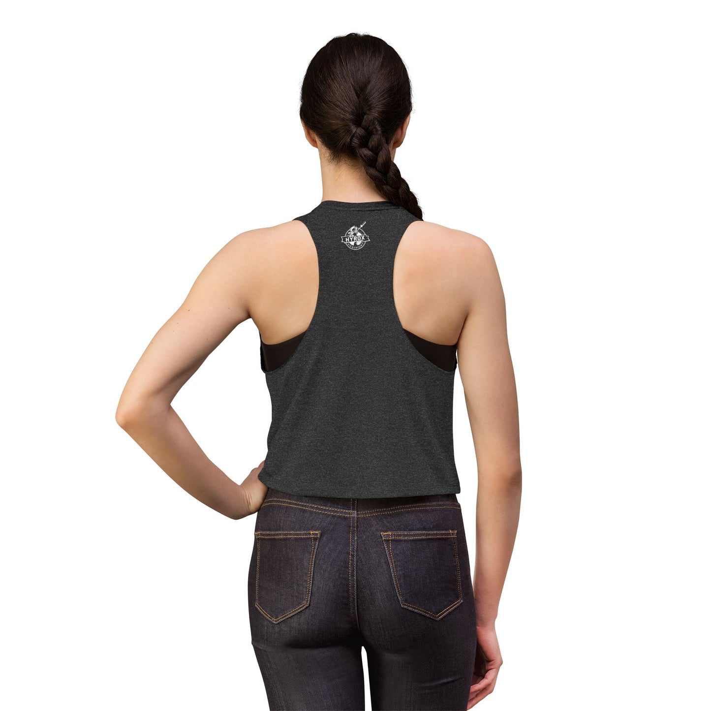 HYROX Athlete Crop Top – Lift Heavy, Run Fast Performance Top