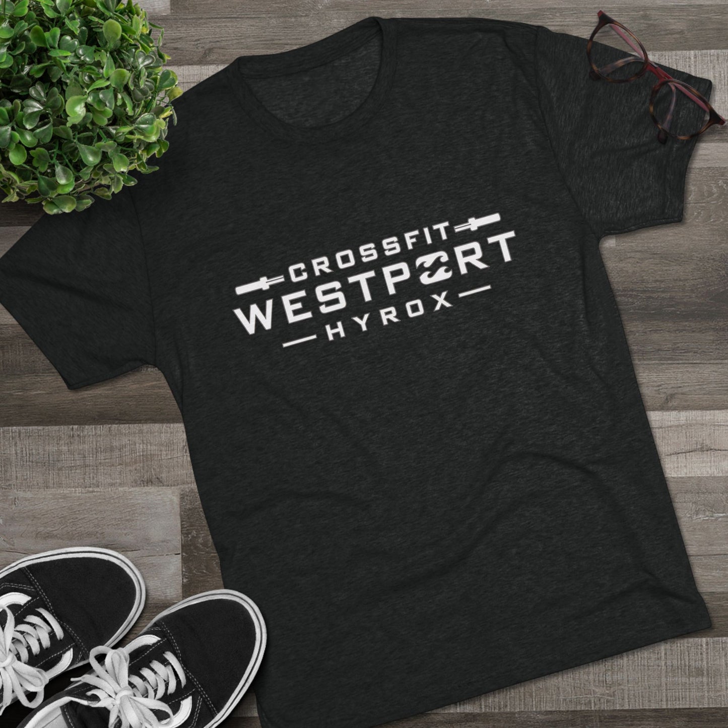 CrossFit Westport Hyrox Tee — Gym Workout Fitness T-Shirt