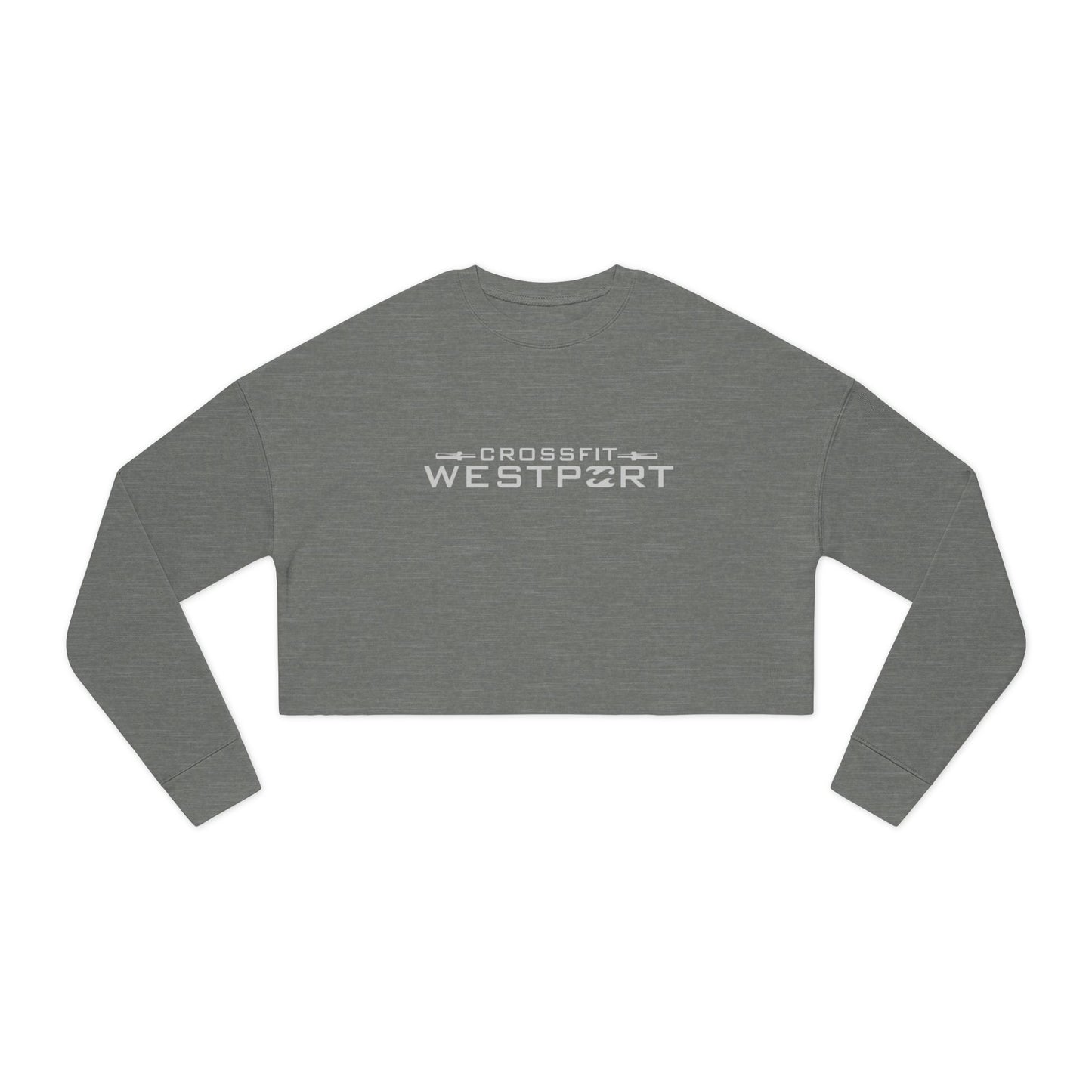 Cropped Sweatshirt for Fitness Enthusiasts - CrossFit Westport Design