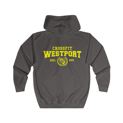 Workout & Lounge Full Zip Hoodie — Perfect for WODs and Couch Days