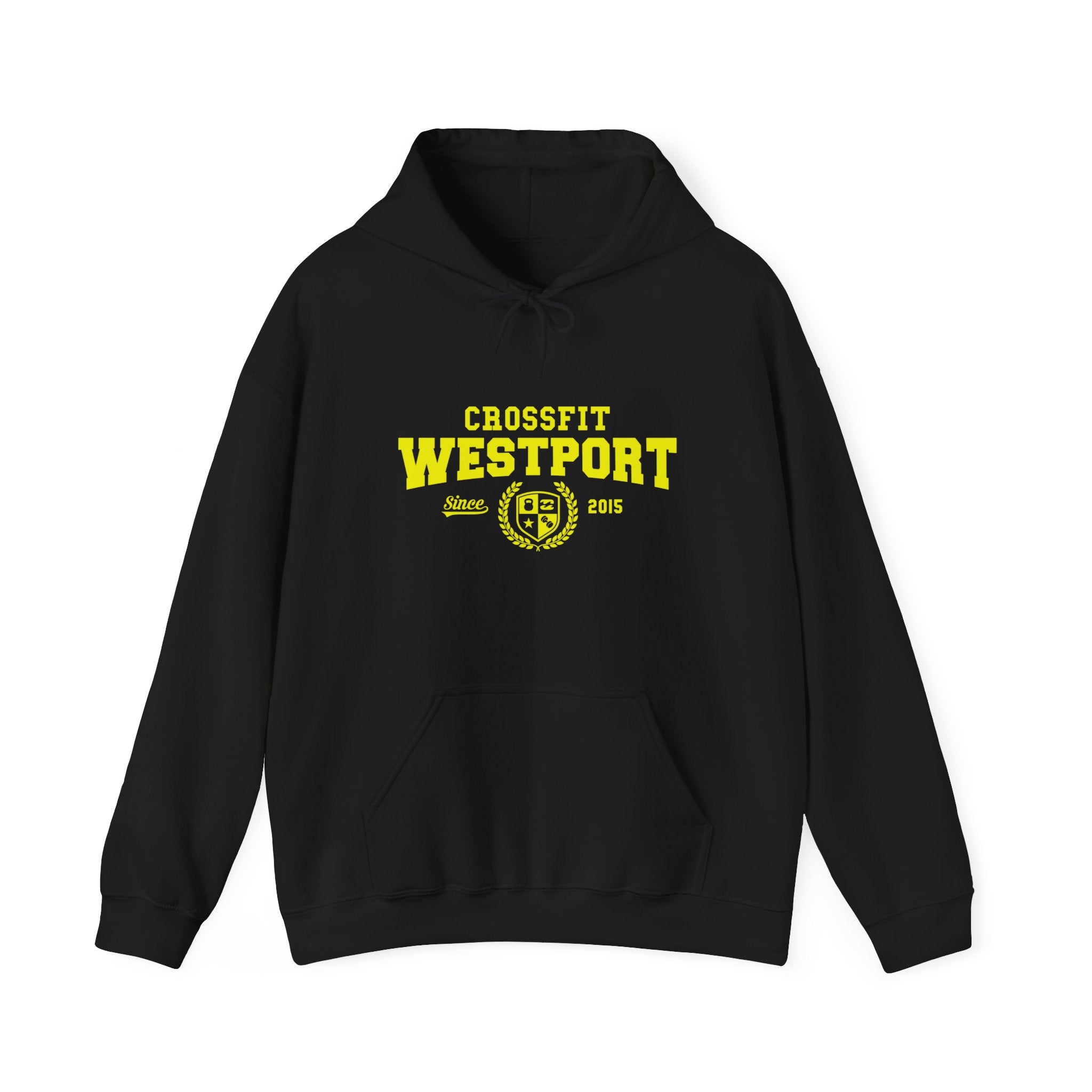 College Logo Hooded Sweatshirt – CrossFit Westport Shop