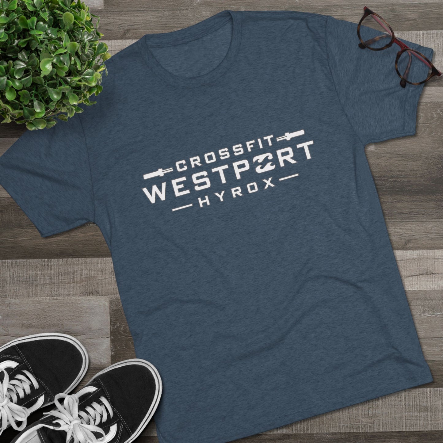 CrossFit Westport Hyrox Tee — Gym Workout Fitness T-Shirt
