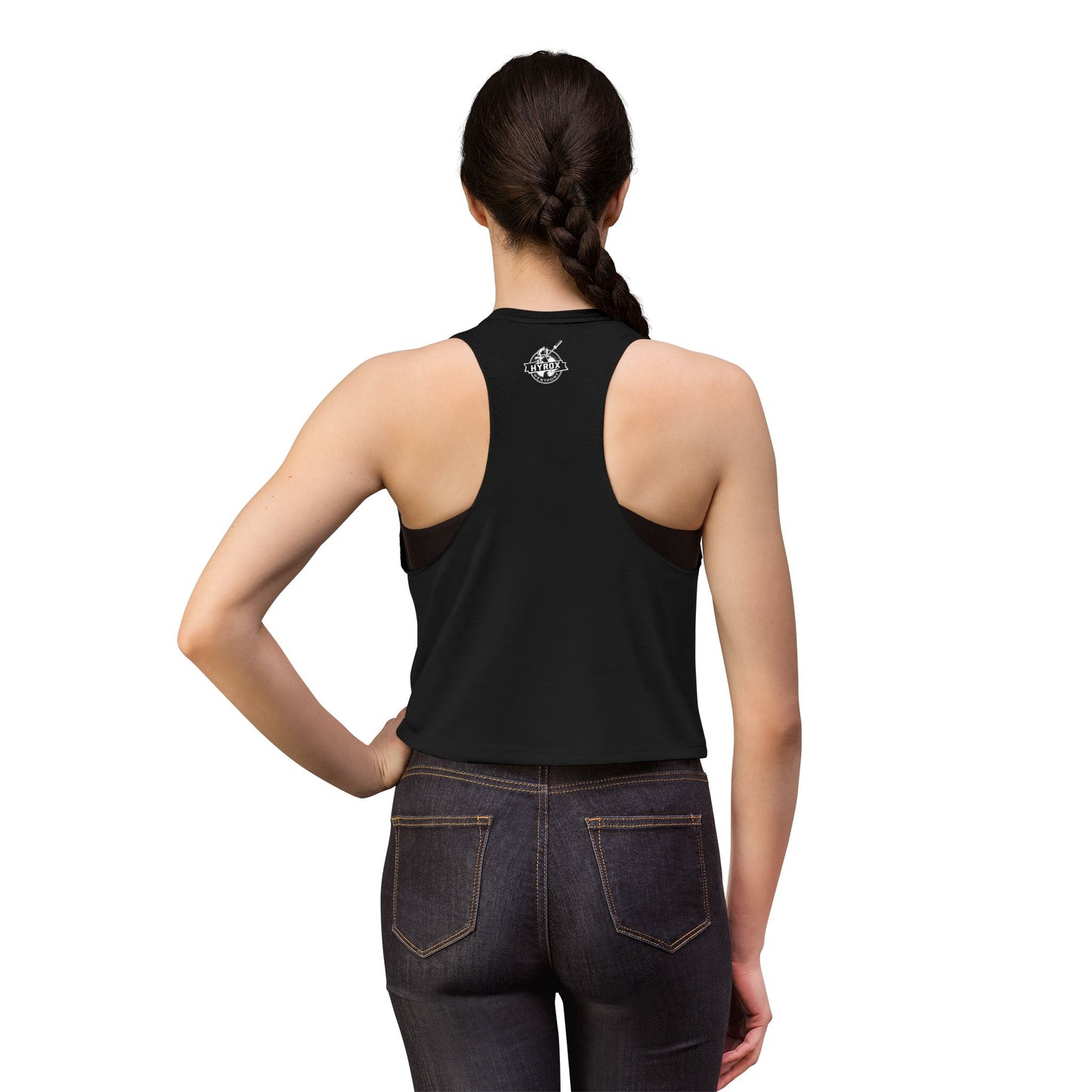 HYROX Athlete Crop Top – Lift Heavy, Run Fast Performance Top